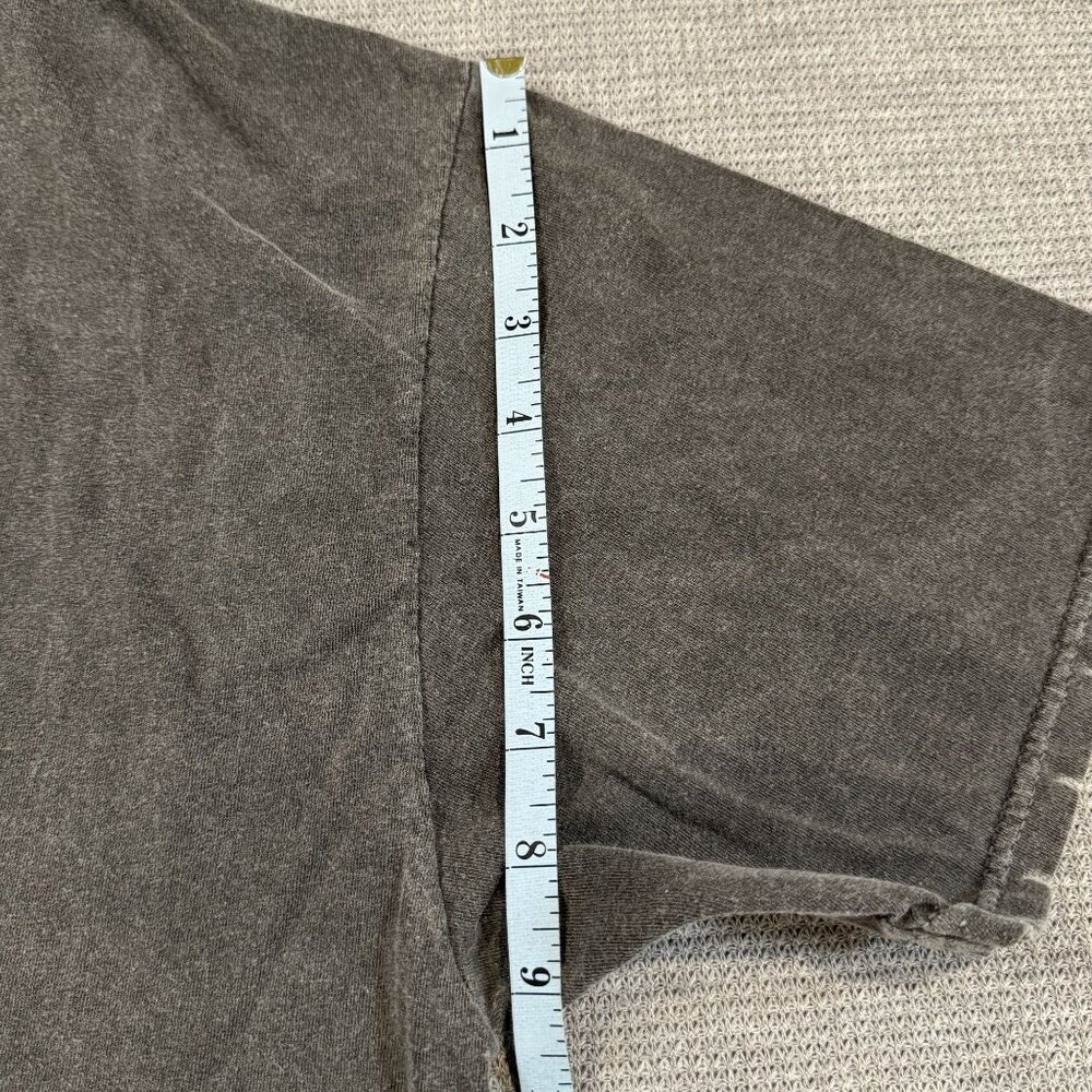 The Crow Distressed Graphic T-Shirt Size L Gray Believe in Angels Edgy Movie - Picture 12 of 12